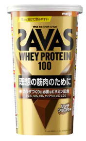明治 ザバス ホエイプロテイン100 リッチショコラ味 280g ※リニューアルに伴いパッケージ・容量が変更されている場合があります。 明治 ザバス ホエイプロテイン100 リッチショコラ味 280g ※リニューアルに伴いパッケージ・容量が変更されている場合があります。