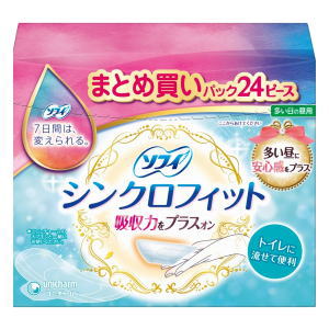 ユニチャーム ソフィ シンクロフィット 24個入