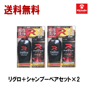 【第1類医薬品】送料無料 ポイント10倍1/9まで ロート製薬 リグロ EX5 60ml+シャンプーセット×2セット国内最大濃度 ミノキシジル5%配合 壮年性脱毛症による育毛 発毛に