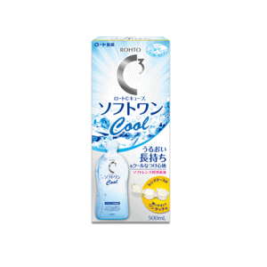 ロート製薬ロートCキューブソフトワンクールa500ml医薬部外品×1個ソフトコンタクト用消毒液コンタクトケア用品