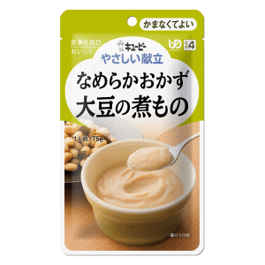 キユーピーやさしい献立 なめらかおかず 大豆の煮もの 区分4/かまなくてよい 75g(介護食)※軽減税率対象