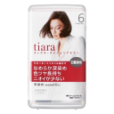 資生堂 ティアラ クリームヘアカラー 6：やや濃い栗色 ヘアカラー・オキサイド各40g 【医薬部外品】