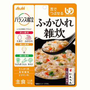 アサヒグループ食品 バランス献立 ふかひれ雑炊 舌でつぶせる 100g※軽減税率対象