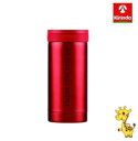 【売り切り処分価格】パール金属 マイカフェコンパクトマグボトル マットレッド 200ml