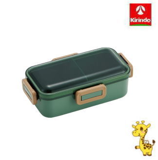 【処分特価】スケーター 抗菌ふわっと弁当箱 1段 530mlセージグリーン