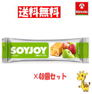 【送料無料 48個セット】 大塚製薬 ソイジョイ 2種のアップル 30g×48個( 軽減税率対象商品)