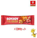 【12個セット】 大塚製薬 ソイジョイ イチジク&レーズン 30g×12個 (軽減税率対象商品)