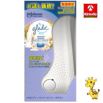 ジョンソン グレード 消臭センサー＆スプレー リフレッシュスプリング本体お試し