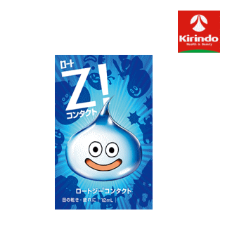 数量限定 ドラゴンクエストコラボ【第2類医薬品】 ロート ジー Zi コンタクト 12mL×1個 スライム目薬 ドラクエ'★セルフメディケーション税制対象商品のサムネイル