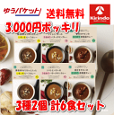 ＼3,000円ポッキリ／ゆうパケットで送料無料 お試しアソート6個セット 楽美健快 カレー 参鶏湯カ ...