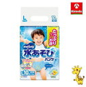 ユニ・チャーム ムーニー 水あそびパンツ ブルー Lサイズ (9〜14kg) 10枚入