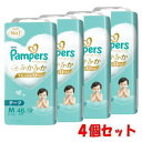 【4個セット】P&G パンパース 肌へのいちばん テープ M (6〜11kg) 48枚×4個