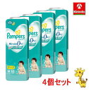 【4個セット】P&G パンパース さらさらケア テープ M(6〜11kg) 52枚×4個