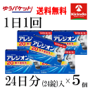 即日出荷 ゆうパケットで送料無料 5個セット【第2類医薬品】エスエス製薬 アレジオン 20 24錠入×5個セット 1日1回 ★セルフメディケーション税制対象商品