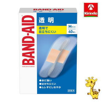 しなやかで通気性の良い、目立たない透明のテープを採用した救急ばんそうこうです。 貼り心地が良く、端からはがれにくい「オーバル形」を採用。 ユニークなカタチがパッド部分（創傷部分）にかかるストレスを軽減します。 また、テープの端が丸くなったことではがれにくくなりました。 透明タイプなので顔などの目立つところの傷に最適です。 大切な日にも、ばんそうこうを気にせず過ごせます。 すべてのバンドエイドは滅菌済です。 ●メーカー：ジョンソン・エンド・ジョンソン　〒101-0065　東京都千代田区西神田3丁目5番2号　03-4411-7100 ●広告文責：(株)キリン堂　078-413-1055