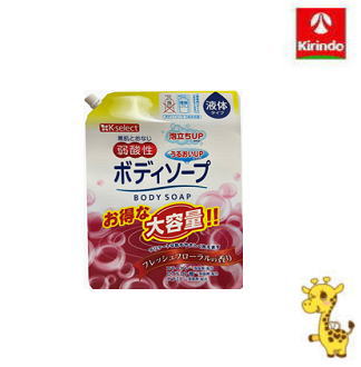 k-select(ケーセレクト) 弱酸性ボディソープ フレッシュフローラル 850g