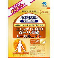 小林製薬の栄養補助食品（サプリメント）コエンザイムQ10α−リポ酸L−カルニチン60粒 約30日分×1個 軽減税率対象商品 コエンザイムQ10 αリポ酸 Lカルニチン