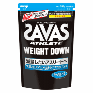 明治 ザバス アスリート ウェイトダウン ヨーグルト風味 336g(16食分)
