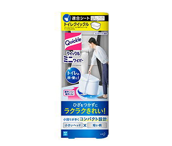 6月花王クーポン対象商品 花王 クイックル ミニワイパー 本体×1個