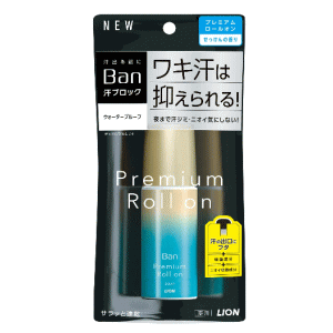 ライオン(LION)Ban(バン) 【医薬部外品】汗ブロックロールオン プレミアムゴールドラベル せっけんの香り 40ml