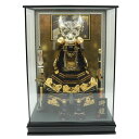 五月人形 ケース入鎧 7号 ハヤブサ鎧 御鎧 黒塗りケース 2024-yb011 幅52cm ケース飾り 端午の節句 節句 お祝い インテリア