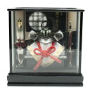 五月人形 ケース入兜 13号 徳川家康 六角ケース 2024-yb039 幅41cm ケース飾り 戦国武将 端午の節句 節句 お祝い インテリア
