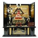 五月人形 鎧飾り高床飾 平安道翠作 8号 極上連山 2024-yb076 幅90cm 平飾 端午の節句 節句 お祝い インテリア