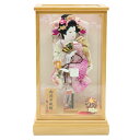 羽子板 ケース飾り 羽衣 10号 匠一好 正絹刺繍四季ぼかし 高さ44cm 銘木 桧ケース (2024-ys164) ケース入り お正月飾り 初節句 お祝い