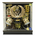 五月人形 ケース入着用兜 天翔 徳川家康 アクリルケース 2025-tb006 幅48cm ケース飾り 戦国武将 端午の節句 節句 お祝い インテリア
