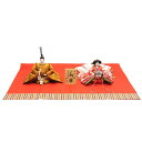 アウトレット品 雛人形 人形単品 京六番親王貴船(20ya1167)小出松寿作 正絹黄櫨染 毛氈付き インテリア 親王飾り単品