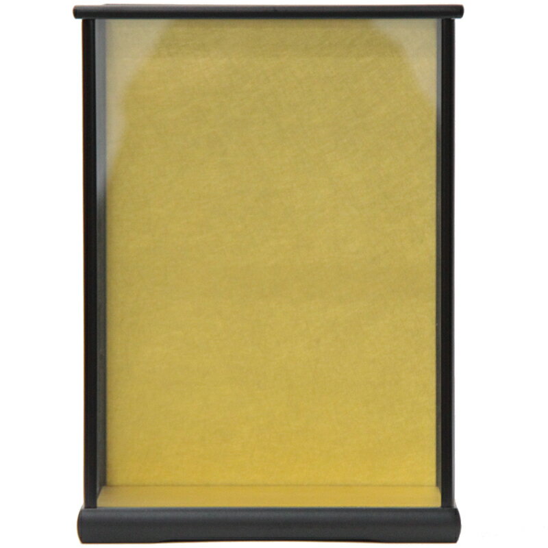 アウトレット品 人形ケース単品 5-40 黒塗り 天板ガラス外すタイプ 空ケース 幅31cm (22a-ya-1429) インテリア ディスプレイ 見切処分品