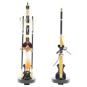 アウトレット品 五月人形弓太刀 単品 15号 国重 黒塗り 高さ48cm (22a-ya-1142) インテリア ディスプレイ 見切処分品
