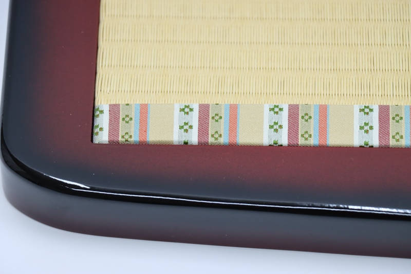 アウトレット品 五月人形 平飾台 台のみ 20号 K2022-01 黒赤ボカシ平台 幅60cm (23...