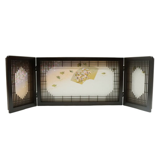 アウトレット品 屏風 屏風のみ 12号 三曲屏風 格子 茶塗り 幅95~100cm (23a-ya-0225) インテリア ディスプレイ 見切処分品 アウトレット品 屏風 屏風のみ 12号 三曲屏風 格子 茶塗り 幅95~100cm (23a-ya-0225) インテリア ディスプレイ 見切処分品