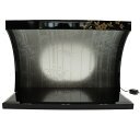 アウトレット品 屏風台 台屏風セット H46-60 竹箱型紫点灯可 幅60cm (23a-ya-0723) インテリア ディスプレイ 見切処分品
