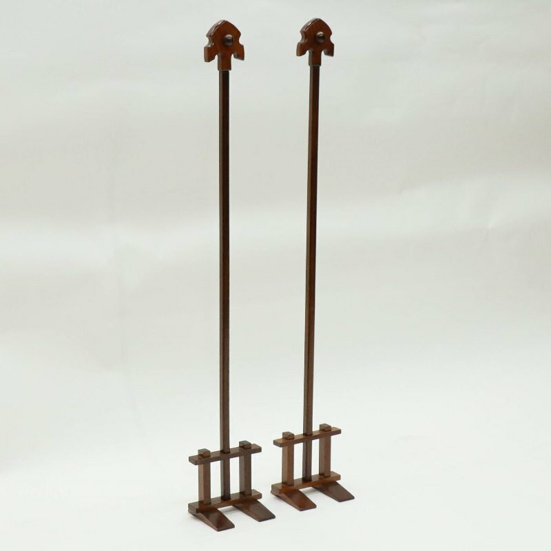 さくらソレイユ 楽天市場店のアウトレット品 スタンド 2個セット 座敷スタンド 高さ88.5cm (23a-ya-0749) インテリア ディスプレイ 見切処分品｜アングル3