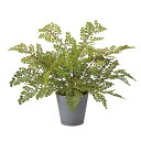 人工観葉植物 アジアンタム ポット 光触媒加工 高さ30cm (P191-zv1491) (代引き不可) インテリアグリーン フェイクグリーン