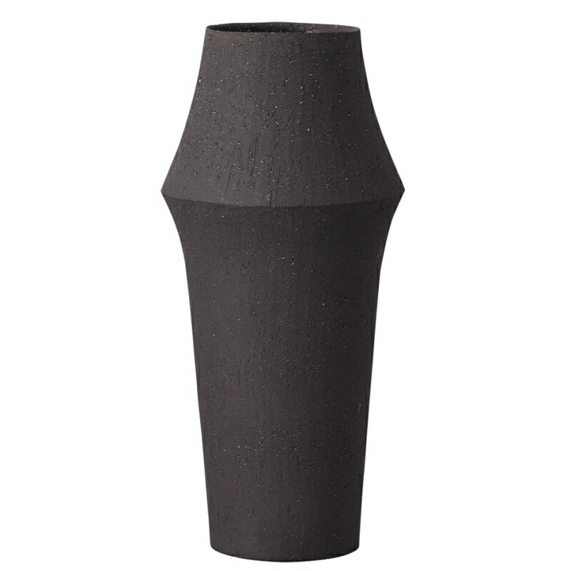 花瓶 フラワーベース Ceramic Display ZARA ザラ matt black （1個入り） [190-078-801] [p56] ストーンウェア （代引き不可） インテリア ディスプレイ