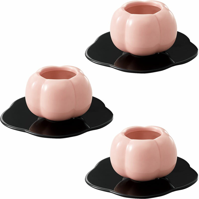花瓶 フラワーベース Ceramic Gift Wa Fuku Ume ワ フク マメ pink （2個入り）   陶器 （代引き不可） インテリア ディスプレイ