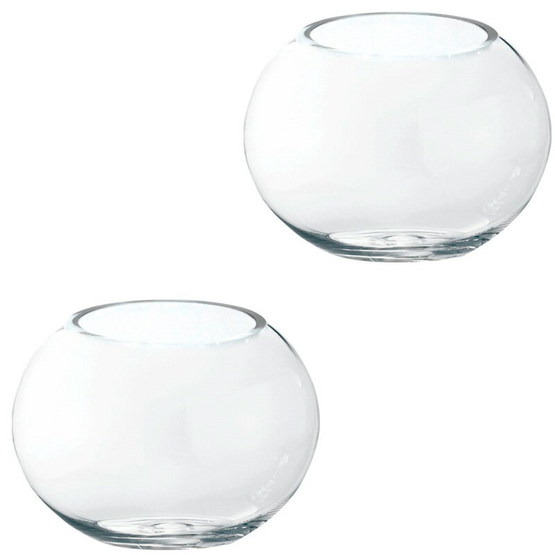 サイズ約直径13×高さ9.5cm口径：直径9cmGLASS ballグラス ボールカラー：clear2個入り素材ガラスガラス一般的にソーダガラスと呼ばれ、ケイ砂を主成分とする硬く透過性の高い素材で、着色も可能です。耐熱加工は施していないため、直火で割れる恐れがあります。※ガラス製品には多少の気泡・巻き線が入る場合があります。■Glass Flower+シリーズ■1日の大半を自宅で過ごすことに慣れてきて日常にマンネリを感じた時、部屋に彩りを添えてくれる花はとても身近な存在。ふとした瞬間、花は気持ちを落ち着け、安らぎを与えてくれます。そんな花を飾るのに欠かせないフラワーベースも、気持ちを盛り上げてくれる大切なアイテム。服を選ぶように、フラワーベースも好きなものを身近に置いて花を楽しむことができたら。そんな願いを込めた豊富なラインナップをご堪能ください。個性的なデザインで思わず手に取ってみたくなるフラワーベースのシリーズ。大理石やウッドとガラスの異素材を組み合わせたものや、花がいけやすくなるデザイン性と機能性を兼ね備えたものなど、他にはないユニークなラインナップです。【開梱検査のお願い】商品が到着したら、必ず破損がないかご確認下さい。破損があった場合は、商品到着から7日以内にご連絡をお願い致します。7日を過ぎた場合、荷受け先から移動した後に破損が見つかった場合は一切補償できません。ご了承ください。※仕様等予告なく変わる場合があります。写真では表現しきれない自然に色ムラのある素材や釉薬のたれやムラがある場合がありますが、商品の特性としてご了承ください。また、自然の材料を使っているものは風合いが若干異なる場合がございます。写真と実際の商品とは多少の色の違いがある場合があります。※家具等を傷つけないよう直接置かないようにお取り扱い下さい。在庫調整は致しておりますが、調整の遅れにて出荷手配が出来ない場合は悪しからずご了承下さい。 ■基本の発送はメーカーから直送での配送になります。 ■最短3日〜最長30日でお届できます。 ※お届けが遅れる場合はご連絡いたします。 ■受注日より土日、祭日、GW、盆休み、年末・年始の休みを除き2〜3日でお届け目安を メールでお知らせいたします。 ※予定メールにてお届け予定日を確認後、製作発送手配をいたします。 ※メール記載のお取消し受付期日を必ずご確認ください。 ＜注文、決済のご留意＞ ■当該品の受注は先決済で承っています。（代引き決済は不可） 商品はメーカー直送又はお取り寄せ発送の為、ご注文のお取消し、注文変更をご希望された タイミングによりご希望に添えない場合がございます。 ＜希望に添えないタイミング＞ ■弊社が受注確認をし、メーカー直送又はお取り寄せ発注が完了しているご注文。 ■発送の処理が完了しているご注文。 ＜お取消し、注文変更の場合のお客様ご負担に付いて＞ ■購入金額の最大50％と配送に関した運賃をご負担いただきます。