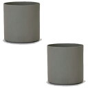 花・観葉植物用ポット アスタ 11 G metal (2個入り) 33090 鉢タイプ (代引き不可) ミニ鉢カバー FARM (p137)