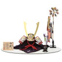 五月人形 兜 平飾り 1/3 幅60cm(245to0164)鞆美 源義家 金 江戸甲冑 MIROKUホワイト60 ym1110n(gk88b/yd1016/y...