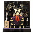 五月人形 兜 平飾り 12号 幅65cm(245to0480)粟田口義房 一枚物 京甲冑 研出し唐草屏風 ym1104(gk212/yb1018/yd1020/...