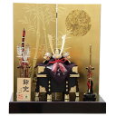 五月人形 兜 平飾り 10号 幅65cm(245to0508)一水 一枚物 京甲冑 金箔月に竹屏風 ym1082(gk144/yb1020/yd1020/yy1...