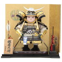五月人形 子ども大将 平飾り 上杉33 幅39cm(245to0570)清雲齋 鎧着黒 上杉 戦国武将 金箔押花丸菖蒲セット ym1208(gk227/yb1088/yy1015/gs567) 端午の節句 インテリア