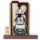 五月人形 木目込鎧 平飾り 木目込み鎧飾り 幅35cm(245to0580)鈴木國与志 碧風 青 楓青和紙照明付屏風セット ym1056(gk147/yb101...