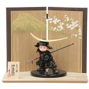 五月人形 子ども大将 平飾り 男の子 幅45cm(245to0602)壹三(いちぞう) もののふ童参上 伊達 楓屏風富士桜 ym1037(gk218/yb1002/gs594) 端午の節句 インテリア