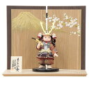 五月人形 子ども大将 平飾り 男の子 幅45cm(245to0603)壹三(いちぞう) もののふ童 凛華 楓屏風富士桜 ym1038(gk226/yb1002/gs594) 端午の節句 インテリア