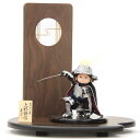 五月人形 子ども大将 平飾り 男の子 幅45cm(245to0613)壹三(いちぞう) もののふ童見参 上杉 家具調ぼかし流水組子屏風 ym1054(gk194/yb1003/gs604) 端午の節句 インテリア
