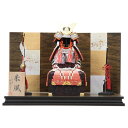 五月人形 木目込鎧 平飾り 木目込み鎧飾り 幅44cm(245to0640)鈴木國与志 新朱風 ひなたセット ym1055(gk146/yb1017/yy101...